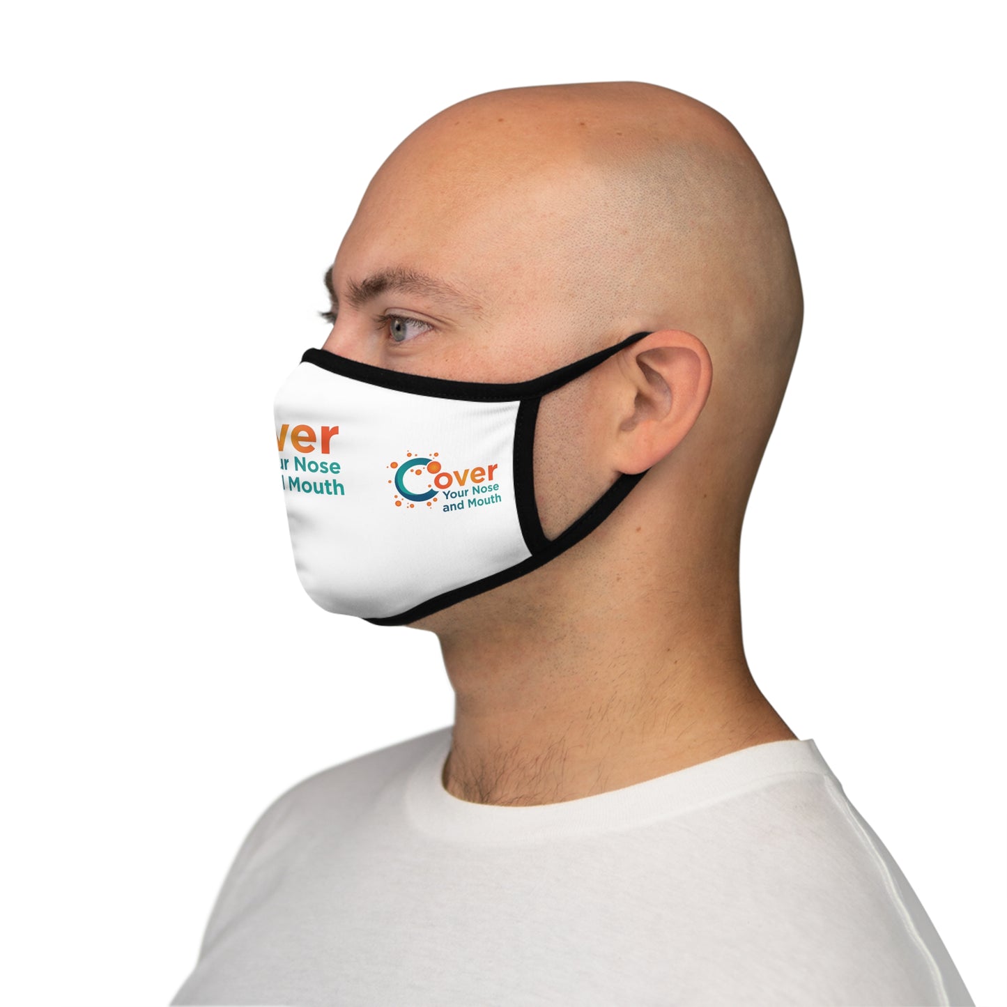 Cover Your Nose & Mouth Fitted Face Mask