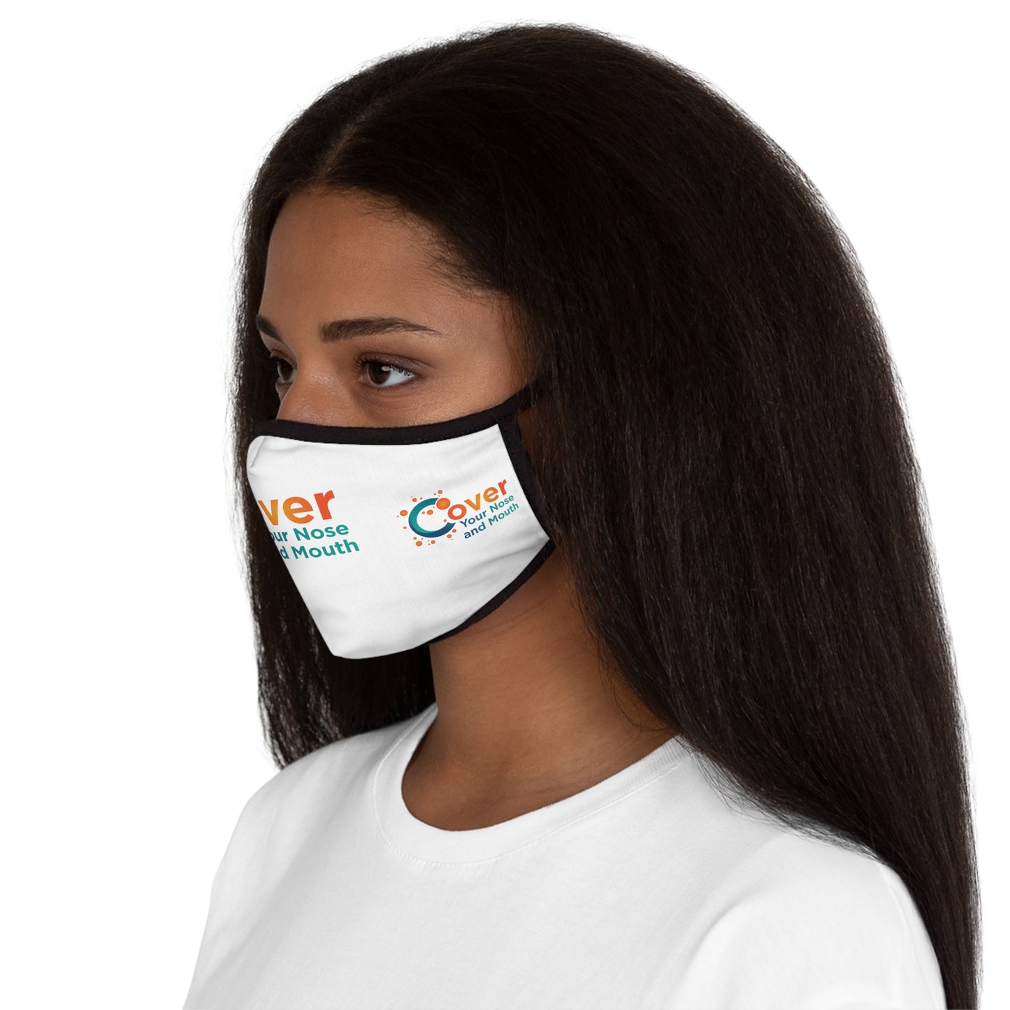 Cover Your Nose & Mouth Fitted Face Mask
